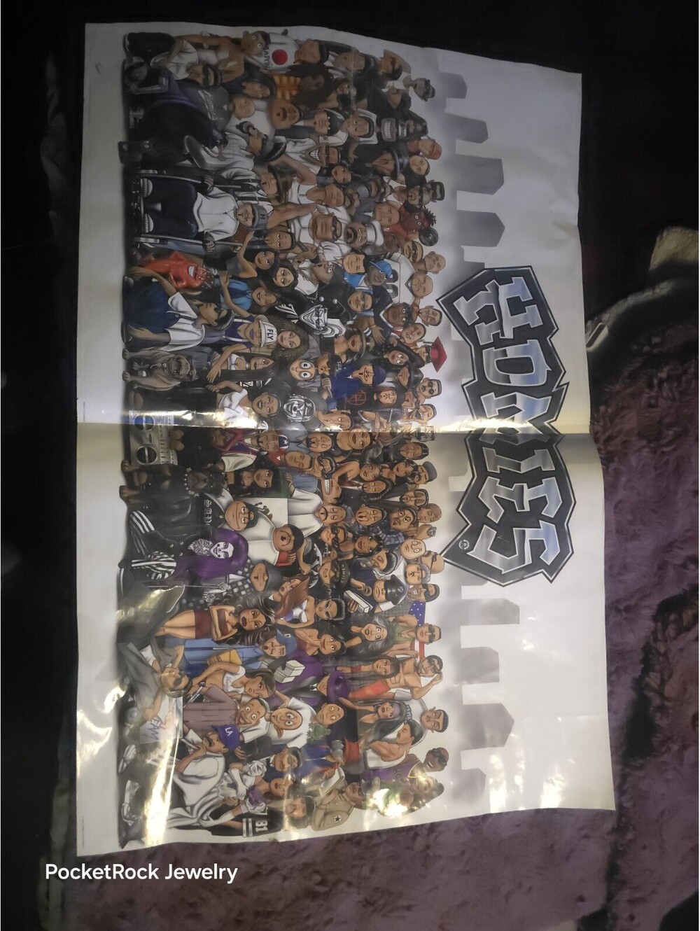 Vintage Homies Large Group Photo Poster-2002 (34x22.5) David Gonzalez Art
